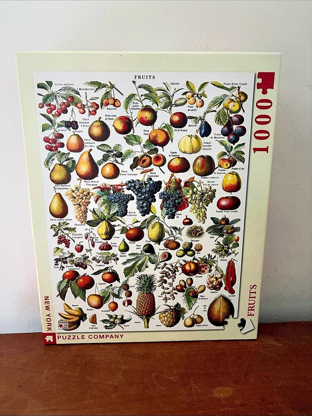 New York Puzzle Company Fruits 1000 Piece Jigsaw Puzzle